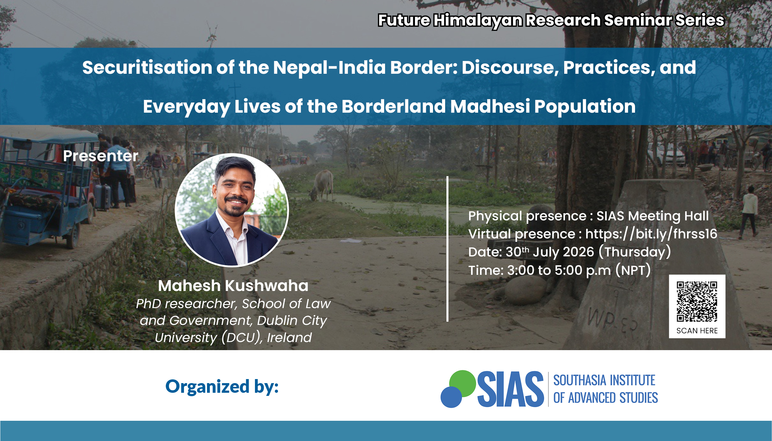Securitisation of the Nepal-India Border: Discourse, Practices, and Everyday Lives of the Borderland Madhesi Population